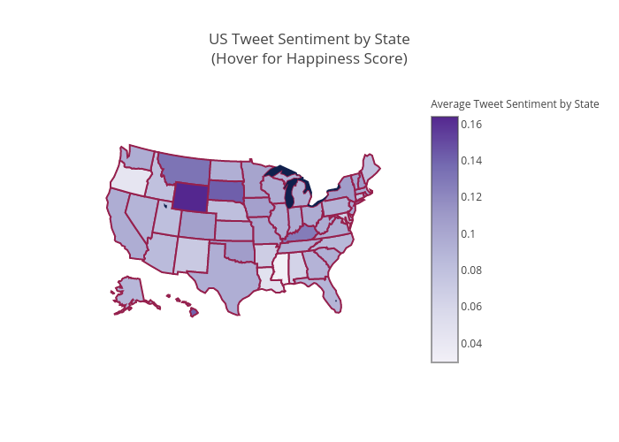 Tweet Sentiment Map