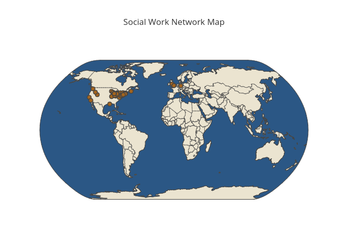 Social Work Network Map